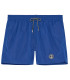 SOFT - Plain indigo swim shorts