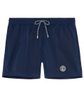 SOFT -  Short de bain uni bleu marine