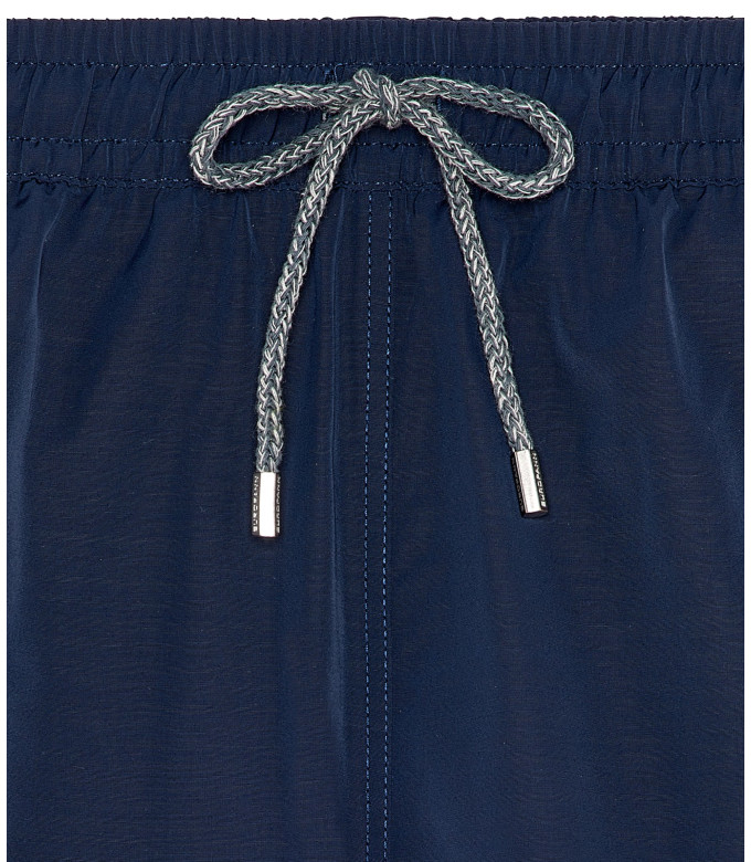 SOFT - Plain navy blue swim shorts