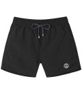 SOFT - Plain black swim shorts