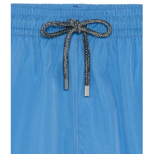 SOFT -  Short de bain uni bleu océan