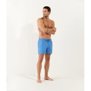 SOFT - Plain ocean blue swim shorts