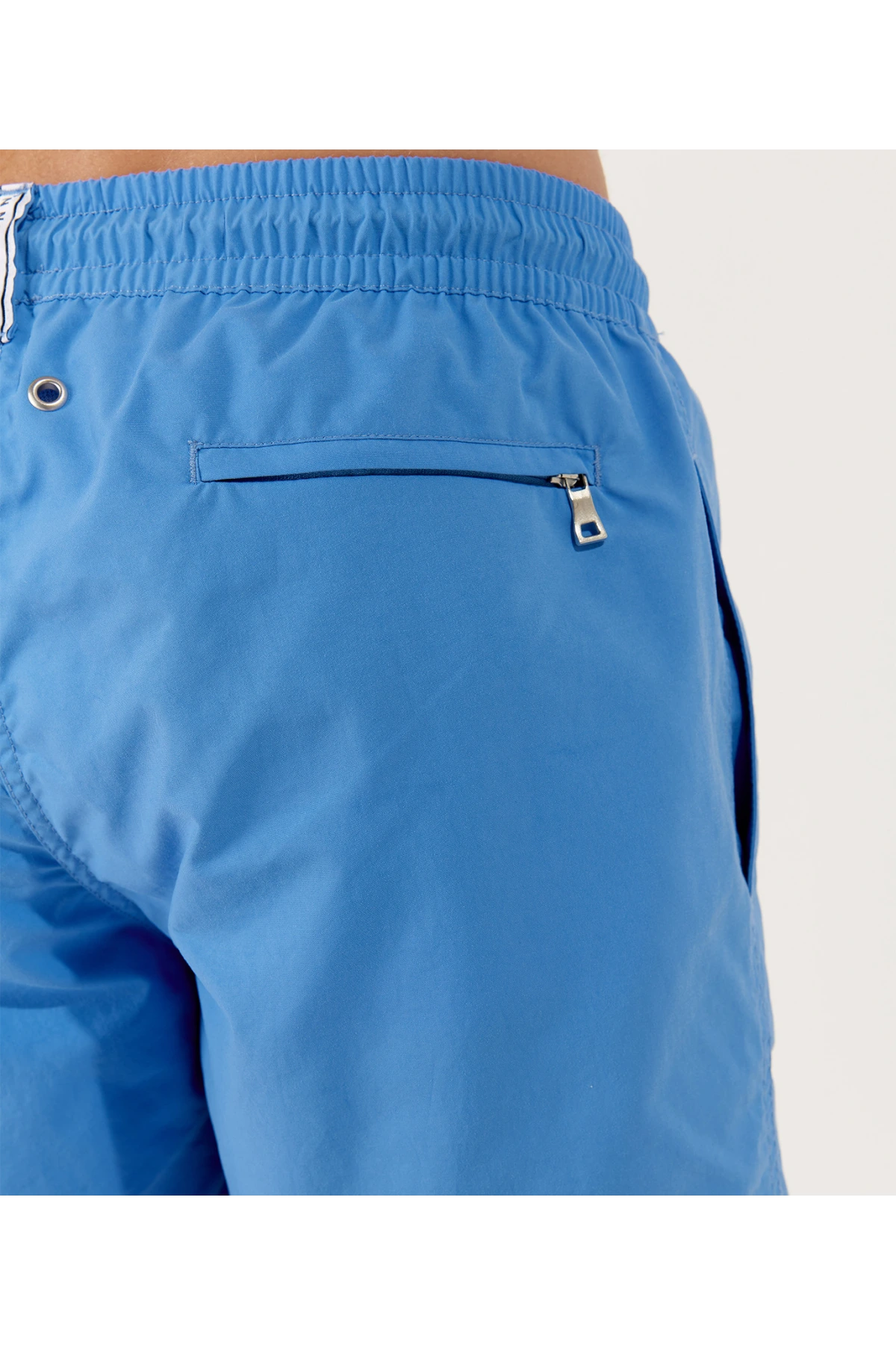 SOFT - Plain ocean blue swim shorts