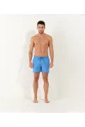 SOFT - Plain ocean blue swim shorts