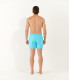 SOFT - Short de bain uni bleu turquoise
