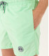 SOFT - Plain lime green swim shorts