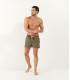 TOM - Short de bain uni kaki