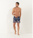 SUMMER - St Tropez painting printed navy blue swimshort