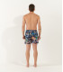 SUMMER - St Tropez painting printed navy blue swimshort