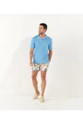 TOWELLING POLO MITCH OCEAN BLUE