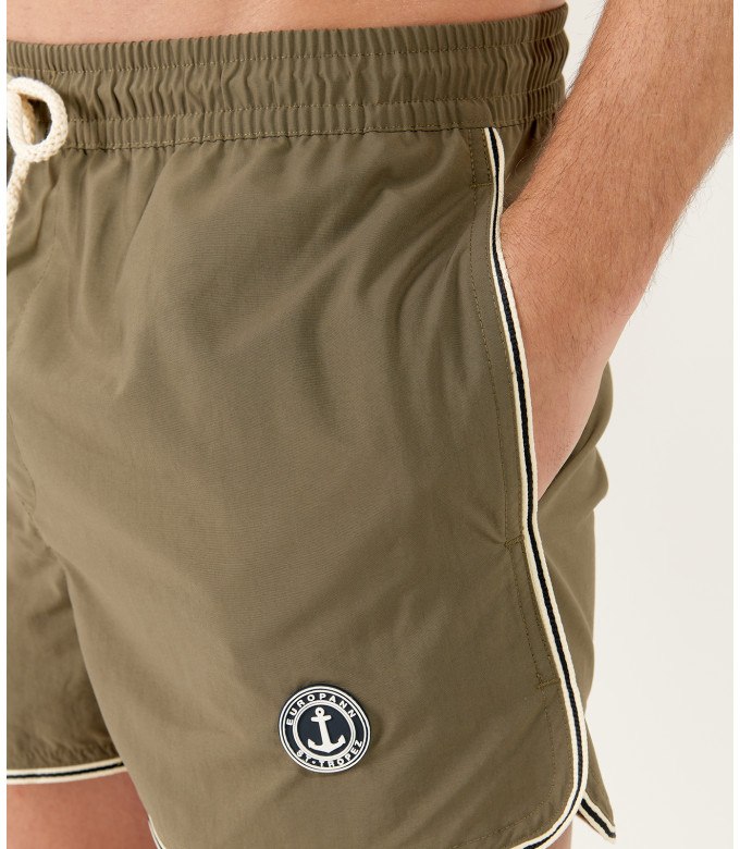 TOM - Plain khaki swim shorts