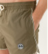 TOM - Short de bain uni kaki