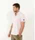 WESTON - Cotton jersey polo shirt, pink