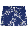 NIKO - Indigo floral print swim shorts junior