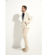 ALLEN CARDIGAN ZIPPÉ IVOIRE