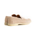 CAPRI - Beige nubuck leather loafers