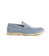 CAPRI - Sky nubuck leather loafers