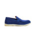 CAPRI - Mocassins en cuir nubuck indigo