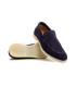 CAPRI - Navy nubuck leather loafers