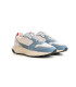 FIRE - Baskets basses chunky en cuir nubuck ciel