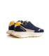 FIRE - Baskets basses chunky en cuir nubuck marine