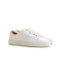 SUMMIT - Low top white sneakers in leather