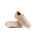 SUMMIT- Baskets basses en cuir nubuck beige