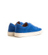 SUMMIT- Low top indigo sneakers in nubuck leather