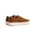 SUMMIT- Baskets basses en cuir nubuck moka