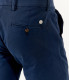 TEXAS - Bermuda chino slim uni, encre