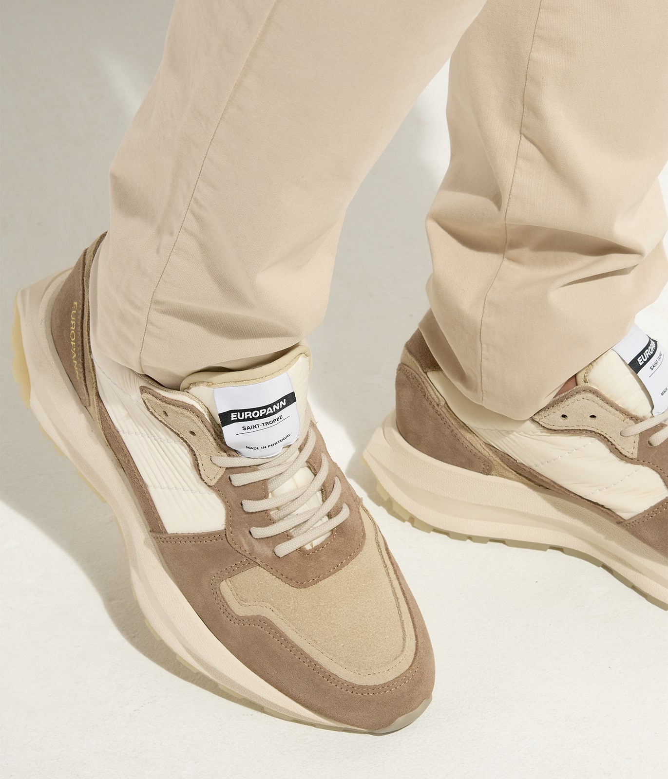 Beige Sneakers