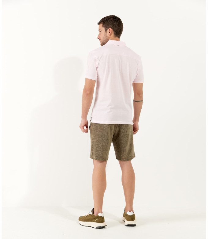 KHAKI SPONGE JOGGING SHORTS NOAH