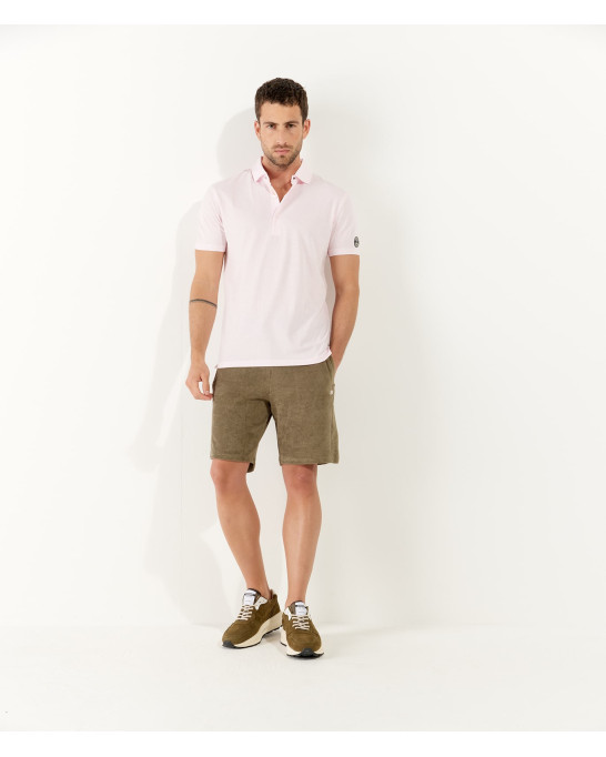 KHAKI SPONGE JOGGING SHORTS NOAH