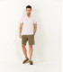 KHAKI SPONGE JOGGING SHORTS NOAH