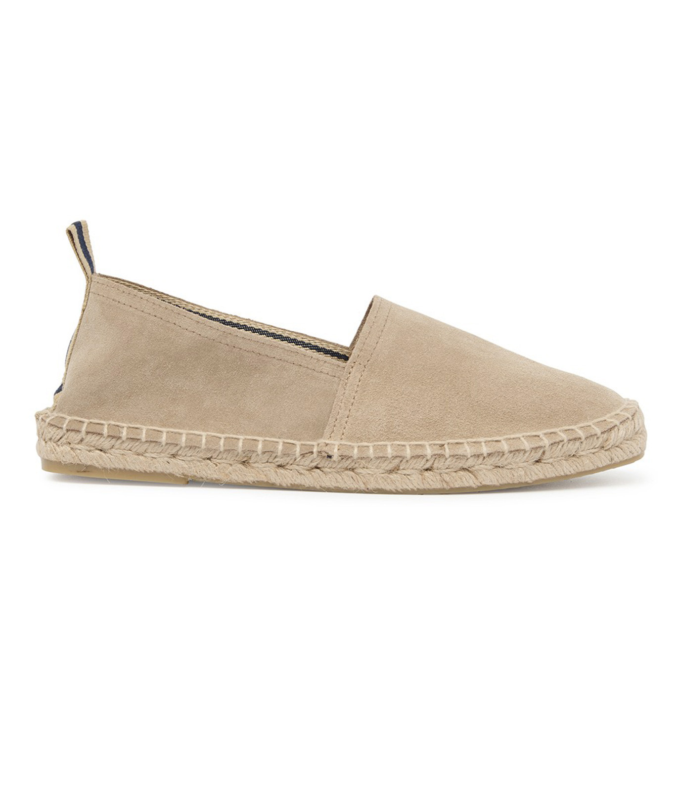 Leather crust espadrilles for mens