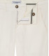 TURNER - Bermuda slim fit lin chiné Blanc
