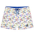 NAIL - Color printed multicolored junior swim shorts