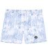 ANGE - Short de Bain junior imprimé tie & dye bleu ciel
