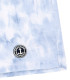 ANGE - Short de Bain junior imprimé tie & dye bleu ciel