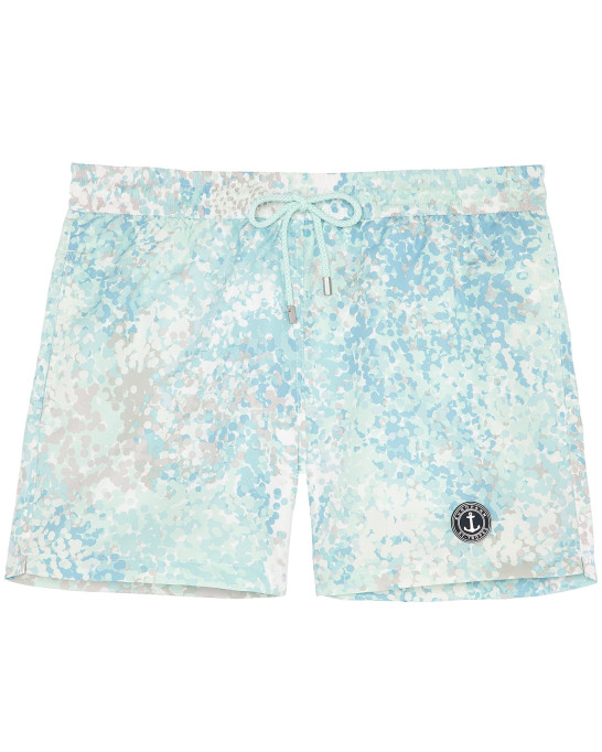 ESTEBAN - Original aqua print swim shorts junior