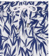 NIPON - Short de bain blanc imprimé fleurs tropicales junior