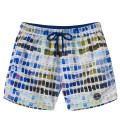 Short de bain imprime pantone borneo junior blanc