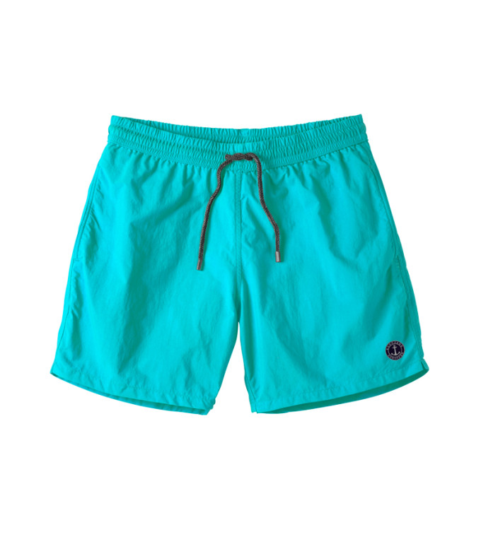 SOFT -  Short de bain uni bleu turquoise