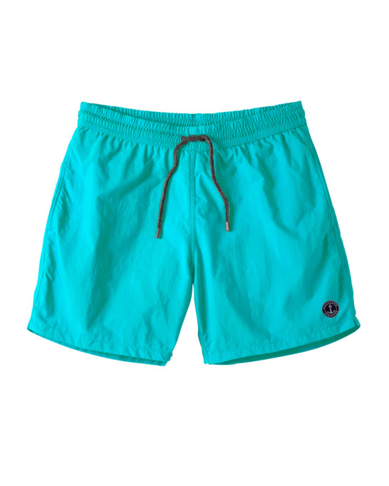SOFT - Plain turquoise blue swim shorts