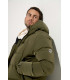 DENVER DOWN JACKET WITH HOOD KHAKI