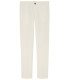 DYLAN - Ecru casual linen trouser