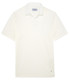 LUKE - Polo jersey lin écru
