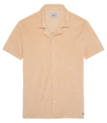 MIKA - Cream terry polo shirt