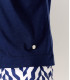 BULL - Jersey cotton slim-fit shirt marine