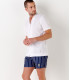 BULL - Jersey cotton slim-fit shirt White